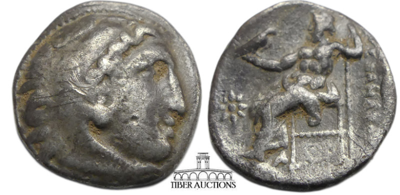 KINGS OF MACEDON. Alexander III ‘the Great’, 336-323 BC. Drachm (19 mm, 3.91 g),...