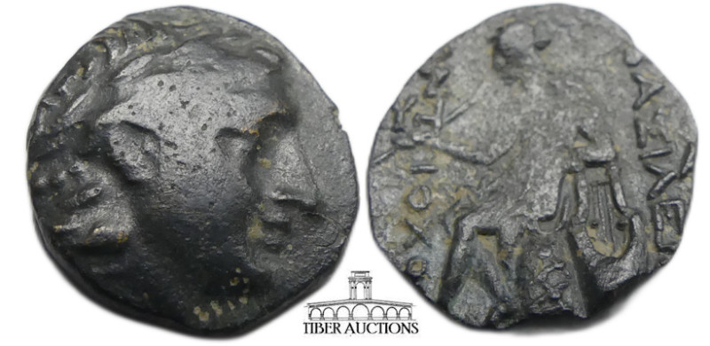 SELEUKID EMPIRE. Antiochos II Theos. 261-246 BC. Æ (15 mm, 2.66 g). Antioch on t...