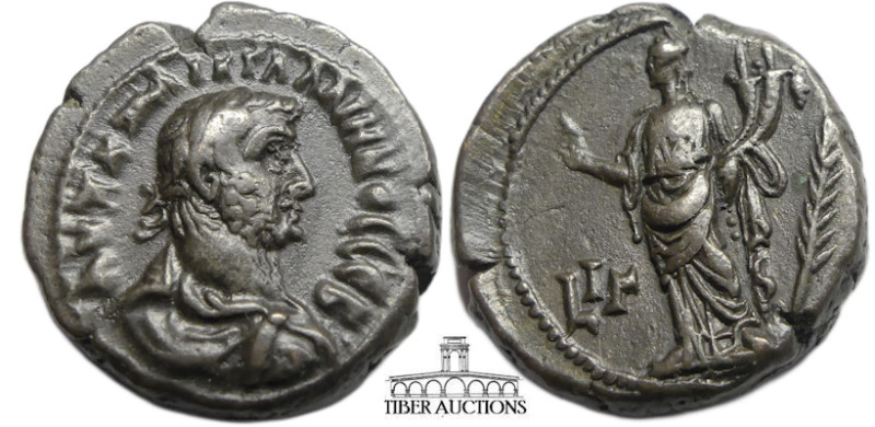 EGYPT, Alexandria. Gallienus. AD 253-268. Potin Tetradrachm (21 mm, 10.02 g). Da...