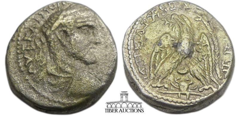 SELEUCIS and PIERIA, Gabala. Macrinus. AD 217-218 . BI Tetradrachm (23 mm, 12.13...