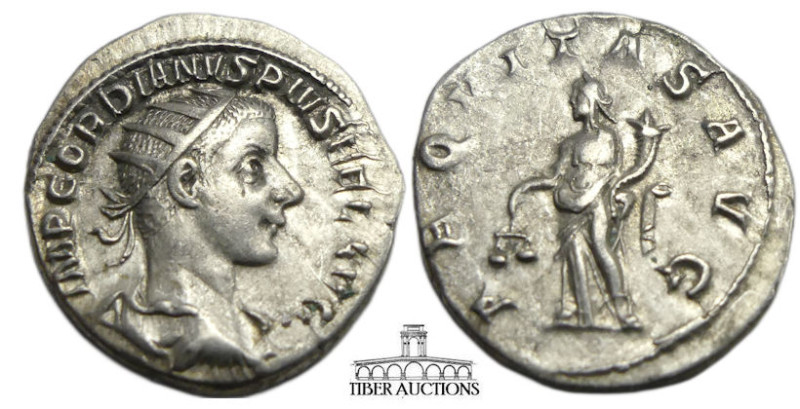 RIC IV 63. Gordian III. AD 238-244. AR Antoninianus (22 mm, 3.63 g). Rome mint. ...