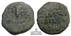 Anonymous Folles. temp. John I, circa 969-976. Æ Follis (22 mm, 5.83 g). Class A1. Constantinople mint. Bust of Christ facing, wearing nimbus cruciger...