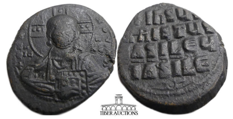 Anonymous Folles. temp. Basil II & Constantine VIII, circa 1023-1028. Æ Follis (...