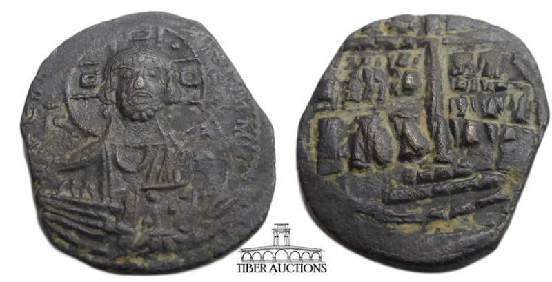 Anonymous Folles. temp. Romanus III, circa 1028-1034. Æ Follis (28 mm, 12.30 g)....