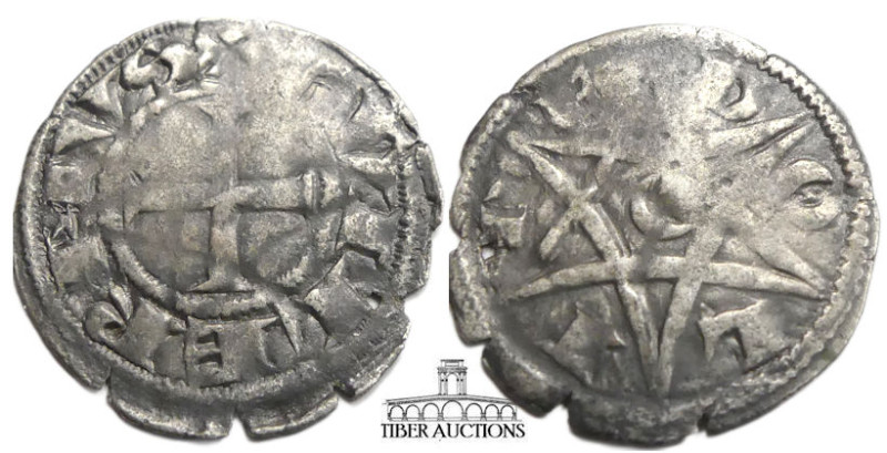 France, Deols (Chateauroux). William I of Chauvigny, 1207-1234, Bi denier (20 mm...