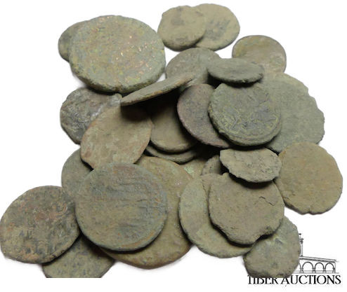 20 Uncleaned Roman coins