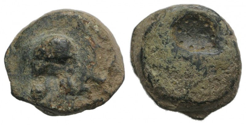 Sicily, Entella. Campanian mercenaries, c. 342-339 BC. Æ (17mm, 6.22g). Campania...