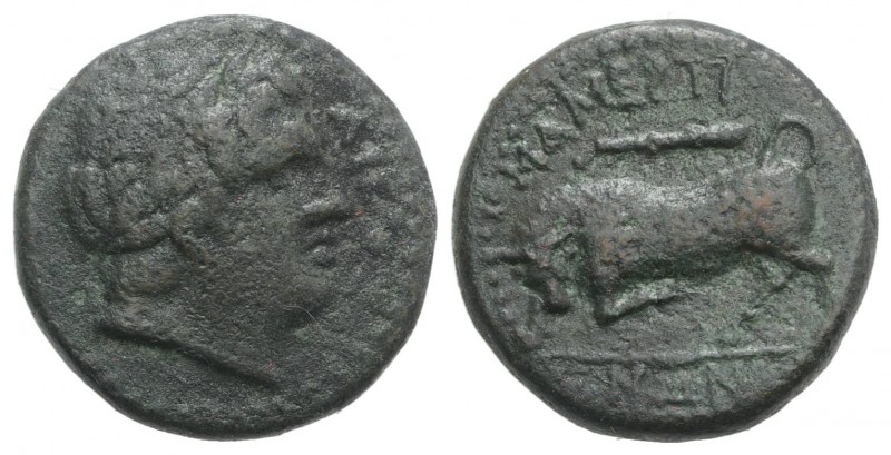 Sicily, Messana, The Mamertinoi, c. 288-278 BC. Æ Double Unit (20mm, 7.76g, 9h)....