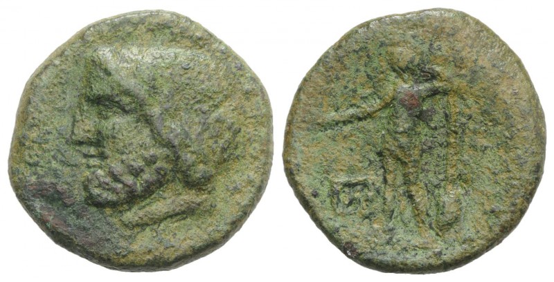 Sicily, Panormos, c. 2nd-1st century BC. Æ (22mm, 5.94g, 3h). Laureate head of Z...