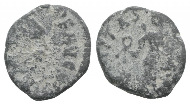 Uncertain Emperor. Roman PB Tessera, c. 4th-5th century AD (11mm, 1.09g, 12h). [...