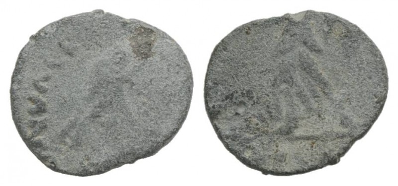 Uncertain Emperor. Roman PB Tessera, c. 4th-5th century AD (10mm, 0.54g, 6h). Pe...