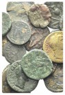 Lot of 20 Greek (1), Roman Provincial (3), Roman Imperial (15) and Byzantine (1) Æ coins, to be catalog. Lot sold as is, no return