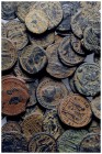Lot of 64 Late Roman Imperial Æ coins, to be catalog. Lot sold as is, no return