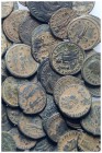 Lot of 58 Late Roman Imperial Æ coins, to be catalog. Lot sold as is, no return
