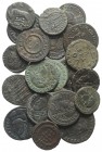 Lot of 20 Late Roman Imperial Æ coins, to be catalog. Lot sold as is, no return