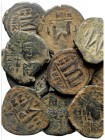 Lot of 10 Byzantine Æ Folles - 40 Nummi, to be catalog. Lot sold as is, no return