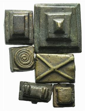 Lot of 6 Æ Weights, to be catalog. Lot sold as is, no return