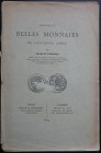 Farcinet C., Quelques Belles Monnaies de l'Ancienne Grece. Parigi-Londra, 1894. 12pp., illustrazioni disegnate, testo francese. Copertina danneggiata