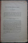 Mnemosyne Vol. XII. Bibliotheca Classica Batava. Brill, Leiden 1945. 78pp., tavole B/N. Copertina danneggiata

Tre articoli:

 J.H. Jongkees, “Notes o...