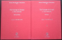 Westermark U., The Coinage of Akragas c. 510-406 BC. Studia Numismatica Upsaliensia 6:1-2, Uppsala 2018. Due volumi, copertina rigida, 256+397pp., 12+...