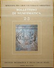 AA. VV. – Bollettino di Numismatica 2-3, Serie I - 1984. Ministero per i Beni Culturali e Ambientali. Copertina rigida, 375pp., ill. B/N. Ottime condi...