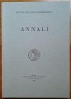 Annali 38-41, 1994. Istituto Italiano di Numismatica, Roma. Brossura editoriale, 320pp., 11 tavole B/N. Ottime condizioni

Contents:

 N.F. Parise, “R...