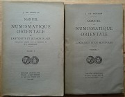 De Morgan J., Manuel de Numismatique Orientale de l'Antiquité et du Moyen-Age, Tome I, Fascicule I-II-III. Librairie Orientaliste Paul Geuthner, Paris...