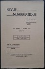 Revue Numismatique - VI Serie Tome XIII Annee 1971. Societe Francaise de Numismatique. Paris 1971. Brossura editoriale, 180pp., 19 tavole B/N, 9 artic...