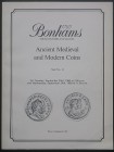 Bonhams in association with V.C. Vcchi & Sons. Sale No. II. Ancient, Medieval and Modern Coins. Londra, 23-24 Settembre 1980. Brossura editoriale, 165...
