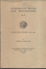 A. R. BELLINGER. – Coins from Jerash, 1928 – 1934. N.N.A.M. 81. New York, 1938. Ril. editoriale, pp. 141, tavv. 9. Buono stato.