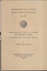 S. Mca. MOSSER. – The endicott gift of greek and roman coins, including the “ Catacombs” hoard. N.N.A.M. 97. New York, 1941. Ril. editoriale, pp. 53, ...