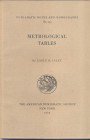 E. R. CALEY. – Metrological tables. N.N.A.M. 154. New York, 1965. Ril. editoriale, pp. 119, tavv. 2. Buono stato.