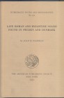 J. M. FAGERLIE. – Late roman and byzantine solidi found in Sweden and Denmark. N.N.A.M. 157. New York, 1967. Ril. editoriale, pp. 213, tavv. 33. Buono...