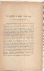 CAPOBIANCHI V. – Le monete di Roma e dei Papi. Roma, 1884. Ril. carta varese, pp.5 – 24.