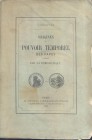 CHARVET J. - Origines du pouvoir temporel des Papes precisees par la numismatique. Paris, 1865. pp. 172, tavv. 1 + ill. nel testo. brossura editoriale...