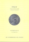 BANK LEU Zurich - Auktion 68. Zurich, 22 – October – 1996. ITALY Coins and medals from private collection. Ril. editoriale, pp. 178, nn. 683, illustra...