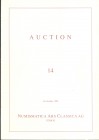 NAC - Auction n 14. Zurich, 9 – October – 1998. Monete Papali. Ril. editoriale, pp. 27, nn. 1001 – 1249, tavv. 22 + 15 a colori. Collezione Capelli....