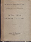 AA. VV. - Inventario dei sigilli Corvisieri. Roma, 1911. pp. 256, tavv. 10. ril. editoriale, , buono stato, raro.