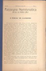 LENZI F. - Il pericolo del classicismo. Orbetello, 1906. pp. 7, con ill. nel testo. ril. cartoncino, buono stato, raro.