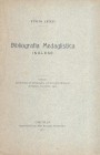 LENZI F. - Bibliografia medaglistica inglese. Orbetello, 1903. pp. 4. brossura ed. buono stato.