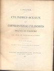 NOUGAYROL L. - Cylindres-sceaux et empreintes de cylindres troves en Palestine ( au cours de fouilles reguileres. Paris, 1939. pp. 71, tavv. 12. ril. ...