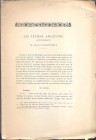 PLANCHENAULT A. - Les jeton angevin < supplement >. Grenoble, 1906. pp. 407 -420. brossura ed. sciupata, buono stato, raro.
