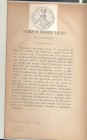 SANTONI M. - Sigillo di Rodolfo Varano da Camerino. Camerino, 1884. pp. 8, con ill. nel testo. ril. cartoncino, buono stato, raro.