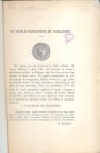 SANTONI M. \ GOZZADINI G. - Un sigillo bolognese Dè Gozzadini. Camerino, 1888. pp. 3, con ill. nel testo. ril. cartoncino, buono stato, raro.