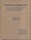 SCHULMAN J. - Catalogue de monnaies et medailles : Greques, romaines. Collection speciale de monnaies des Grand-maitres de l'Ordre de St. Jean a Malte...