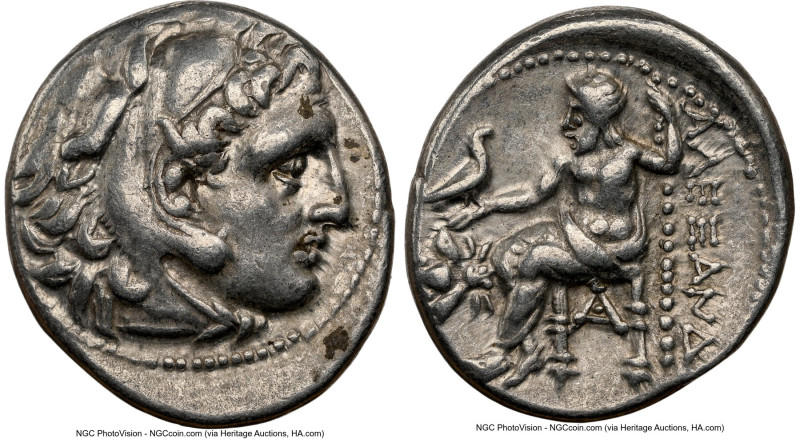 MACEDONIAN KINGDOM. Alexander III the Great (336-323 BC). AR drachm (17mm, 4.25 ...