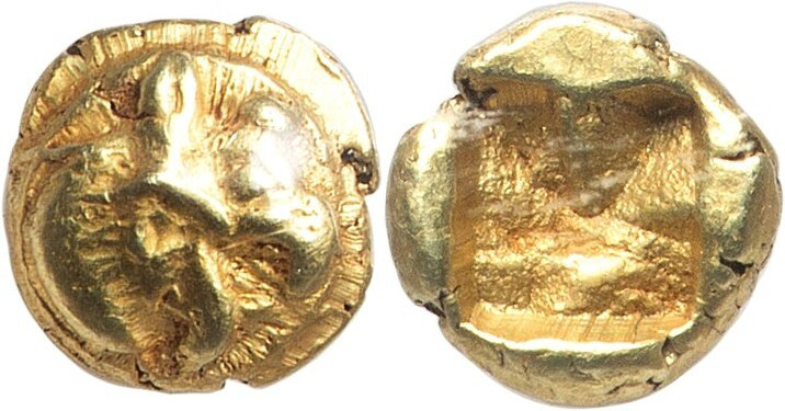 IONIA. Phocaea(?). Ca. 625-600 BC. EL 1/24 stater or myshemihecte (6mm, 0.67 gm)...