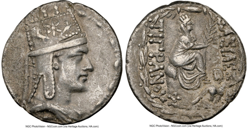 ARMENIAN KINGDOM. Tigranes II the Great (95-56 BC). AR tetradrachm (28mm, 15.70 ...