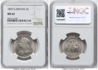 Victoria Florin 1893 MS62 NGC, KM781, S-3939. HID09801242017 © 2024 Heritage Auctions | All Rights Reserved