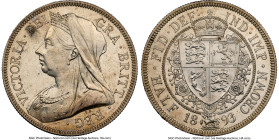 Victoria 1/2 Crown 1893 MS62 NGC, KM782, S-3938. HID09801242017 © 2024 Heritage Auctions | All Rights Reserved